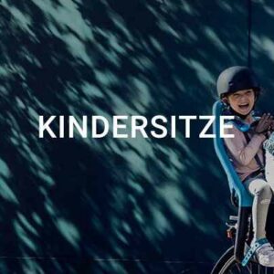 cube e bike kindersitz